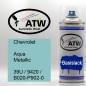 Preview: Chevrolet, Aqua Metallic, 39U / 9420 / B020-P902-0: 400ml Sprühdose, von ATW Autoteile West.